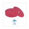 Boardwalk Buffing Floor Pads, 19" Diameter, Red, PK5 BWK4019RED